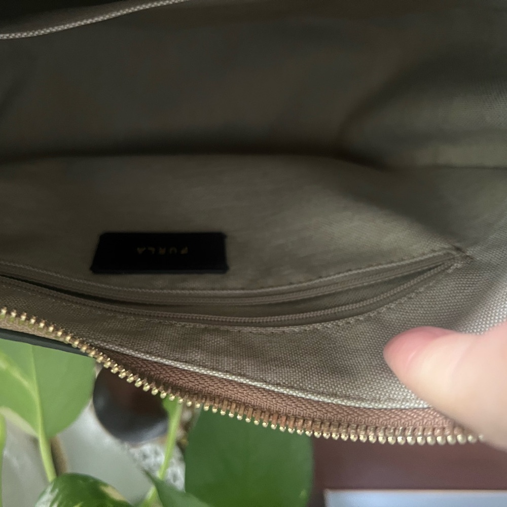 Furla Tan Leather Hobo Bag - Picture 3 of 4
